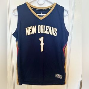 Zion Williamson New Orleans Pelicans Youth Fast Break Jersey Navy - Icon Edition